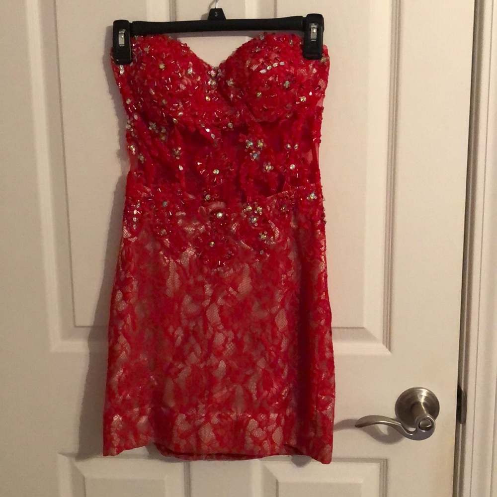 Red prom/homecoming dress